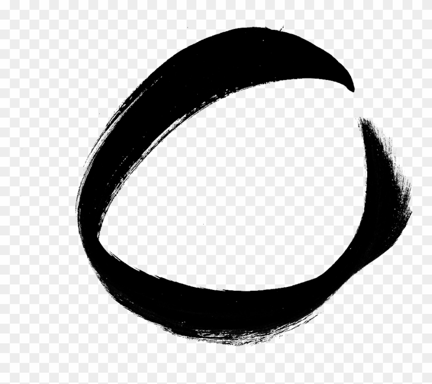 Circlepaintbrushstroke05 - Circle Clipart