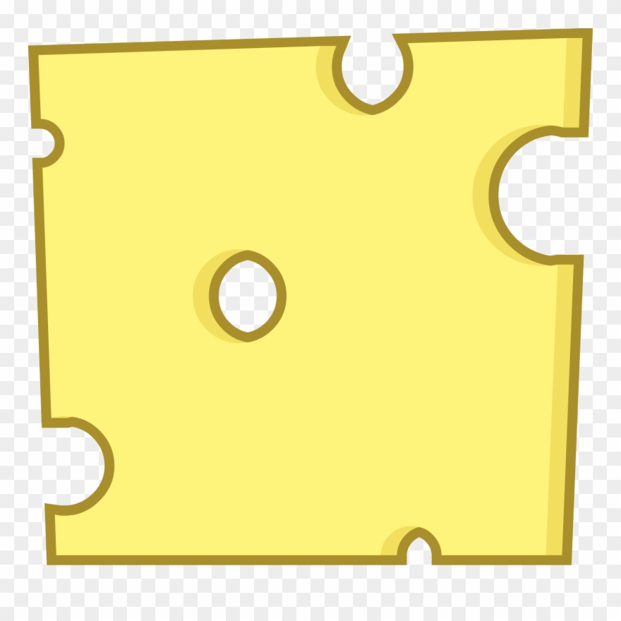 Cheese Slice Rc - Bfdi Cheese Slice Clipart