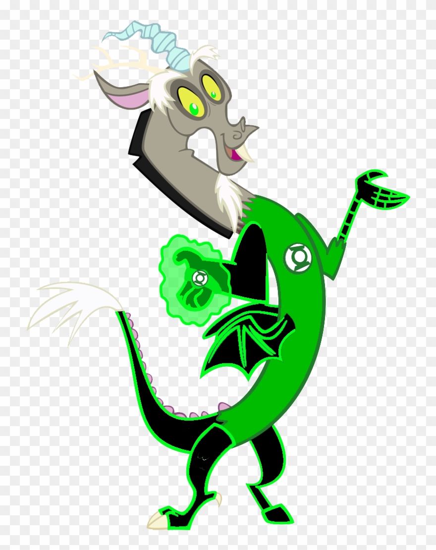 Discord The Green Lantern By Motownwarrior01-da4n6qu - Fnaf Discord Shirt Female Clipart