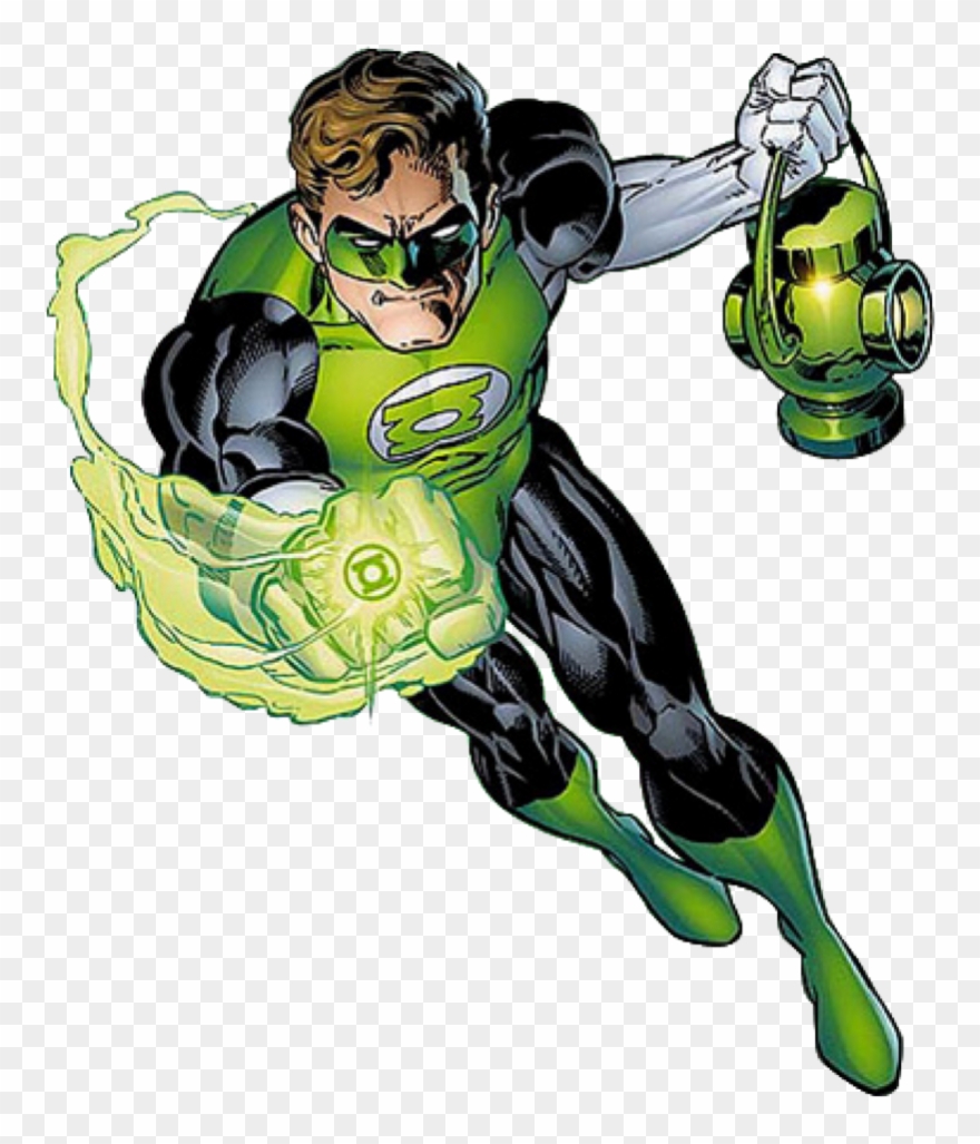Green Lantern Comics Transparent Clipart