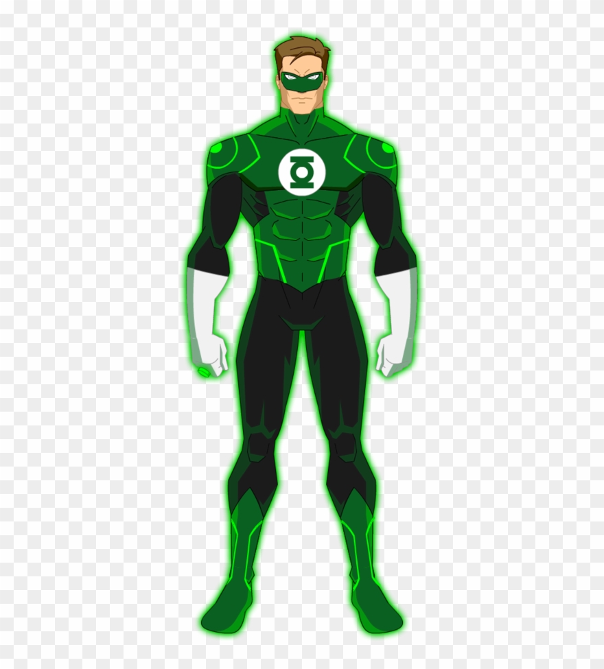 Vector Superhero Green Arrow - Hal Jordan Clipart