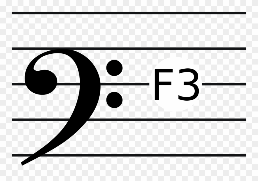 Subbass Clef Clipart