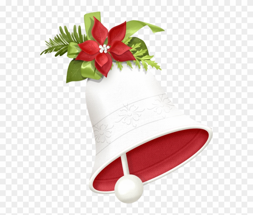 Gifs Y Fondos Pazenlatormenta - White Christmas Bells Png Clipart