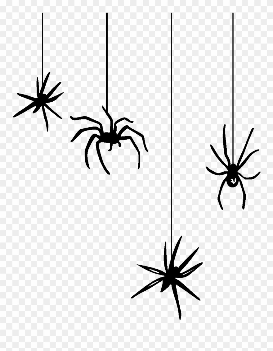 Spider Web Halloween Clip Art - Halloween Spider Web Png Transparent Png