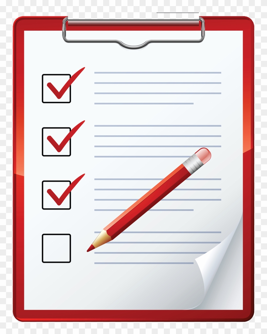 Checklist-clr - Check List Clipart