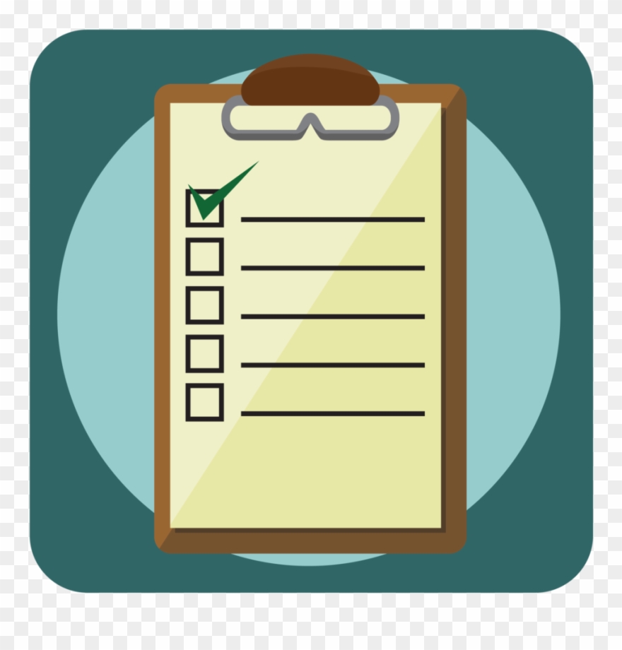 Checklist - Clip Art - Png Download