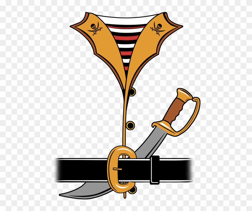 Pirate Shirt For Kids Stock Transfer - Poet Shirt Clipart