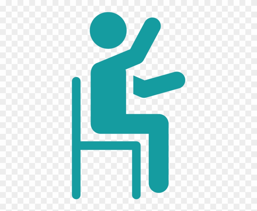 Chair Exercise - Sign Clipart