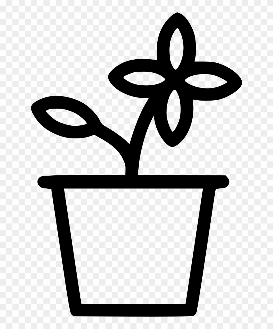 Flower Pot - Portable Network Graphics Clipart