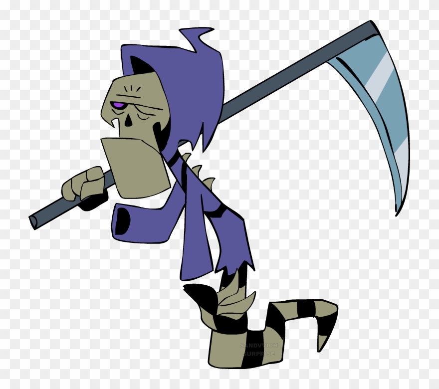 This Zs'skayr Is Reminding Me Of The Grim Reaper Series - Death Clipart