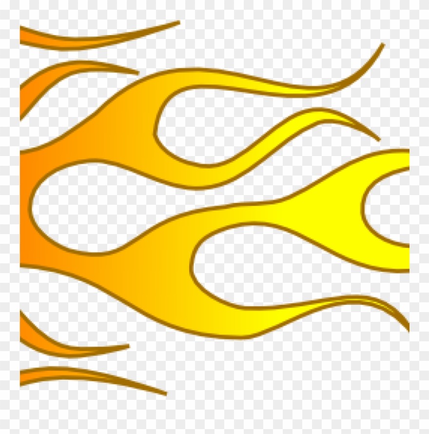 Free Flame Clipart Realistic Fire Flames Clipart Clipart - Hot Rod Flames Clip Art - Png Download