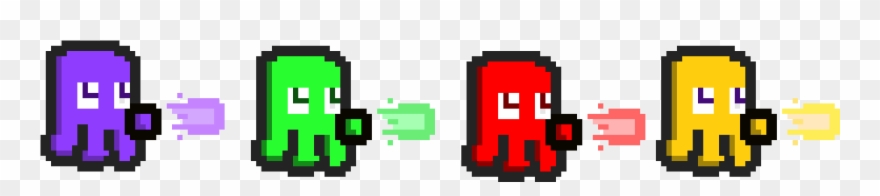 Squids- Ink Blast Clipart