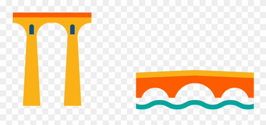 Varda Viaduct & Stone Bridge Clipart