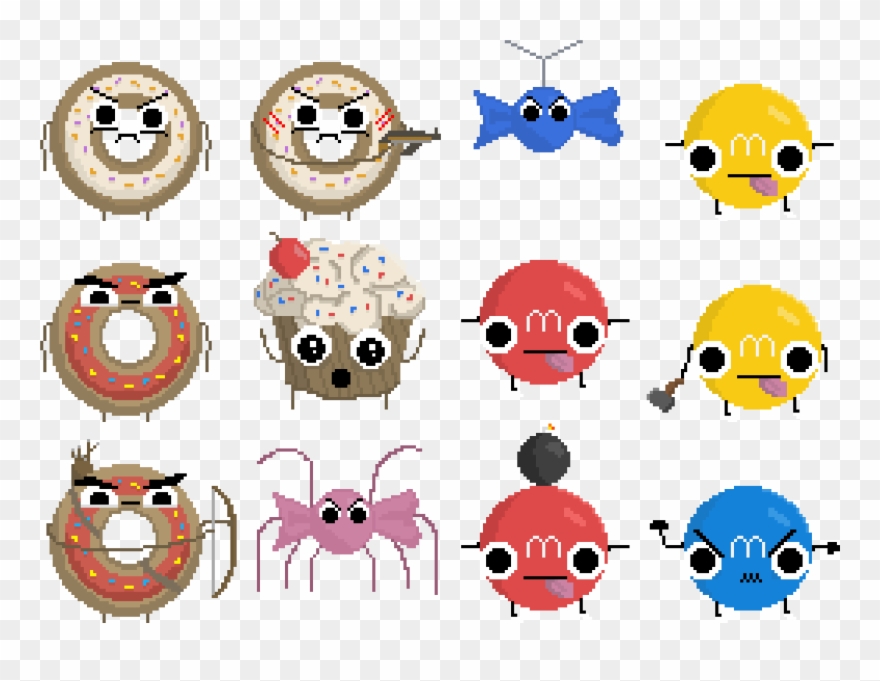 Characters/enemies For An App I'm Working On Clipart