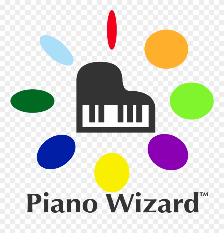 How The Introduction Of Colored Music Notes Enables - Piano Wizard Clipart