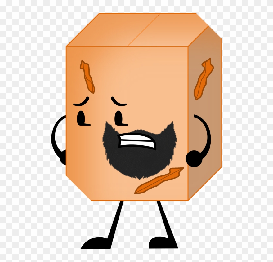 Cardboard Box Pose-0 - Character Elimination Png Characters Elimination Wiki Clipart