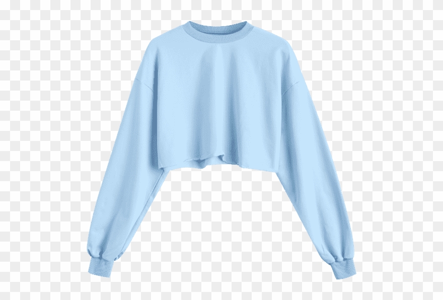 Blue Crop Top Png Clipart