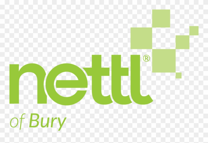 Nettl Of Bury Logo In Green Transparent - Nettl Clipart