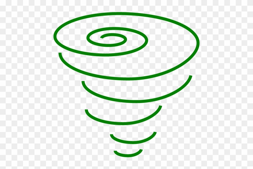Tornado - Circle Clipart