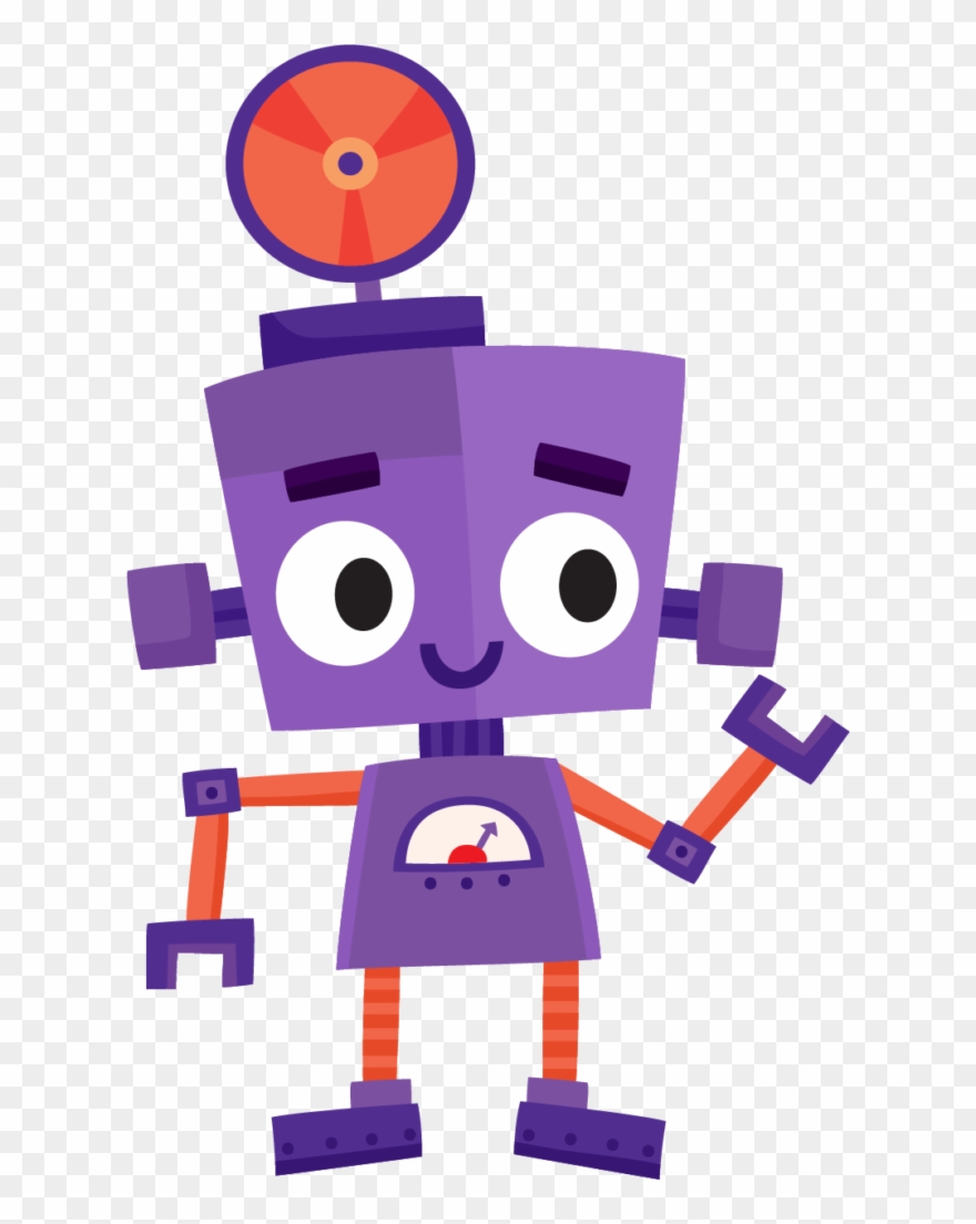 Homework Clipart Study Habit - Cartoon Robot Robot Vector - Png Download