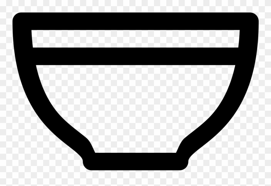 Salad Bowl Icon - Icon Clipart