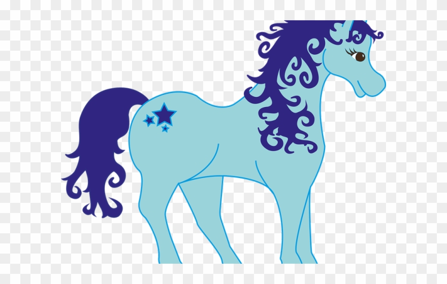 Mystical Clipart Mythical Creature - Pony Svg - Png Download