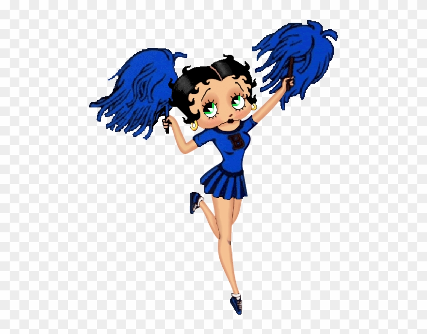Bb Around The World - Tv Set Cartoon Cheerleader Clipart