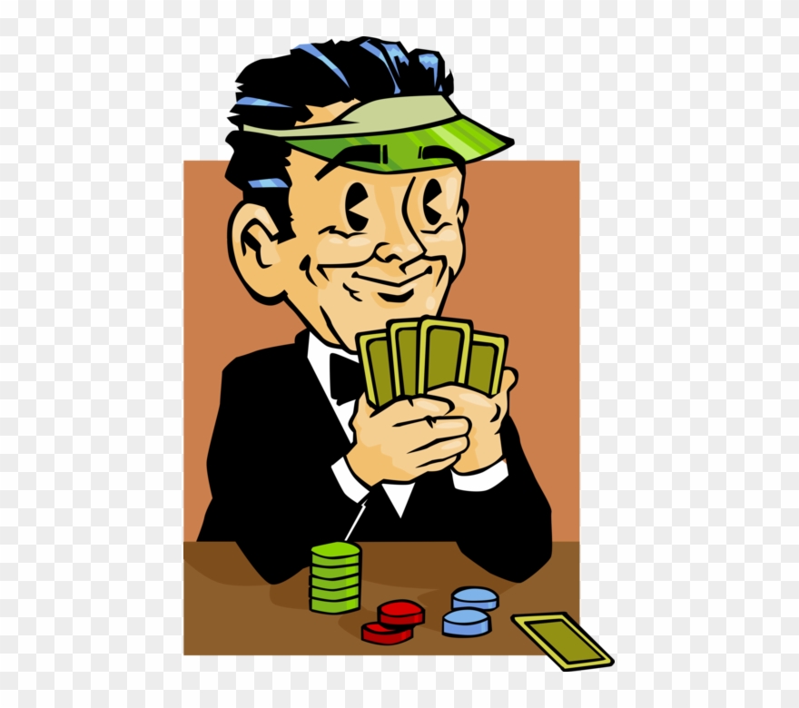 Picture Freeuse Casino Plays Image Illustration Of - Gambler Cartoon Png Clipart