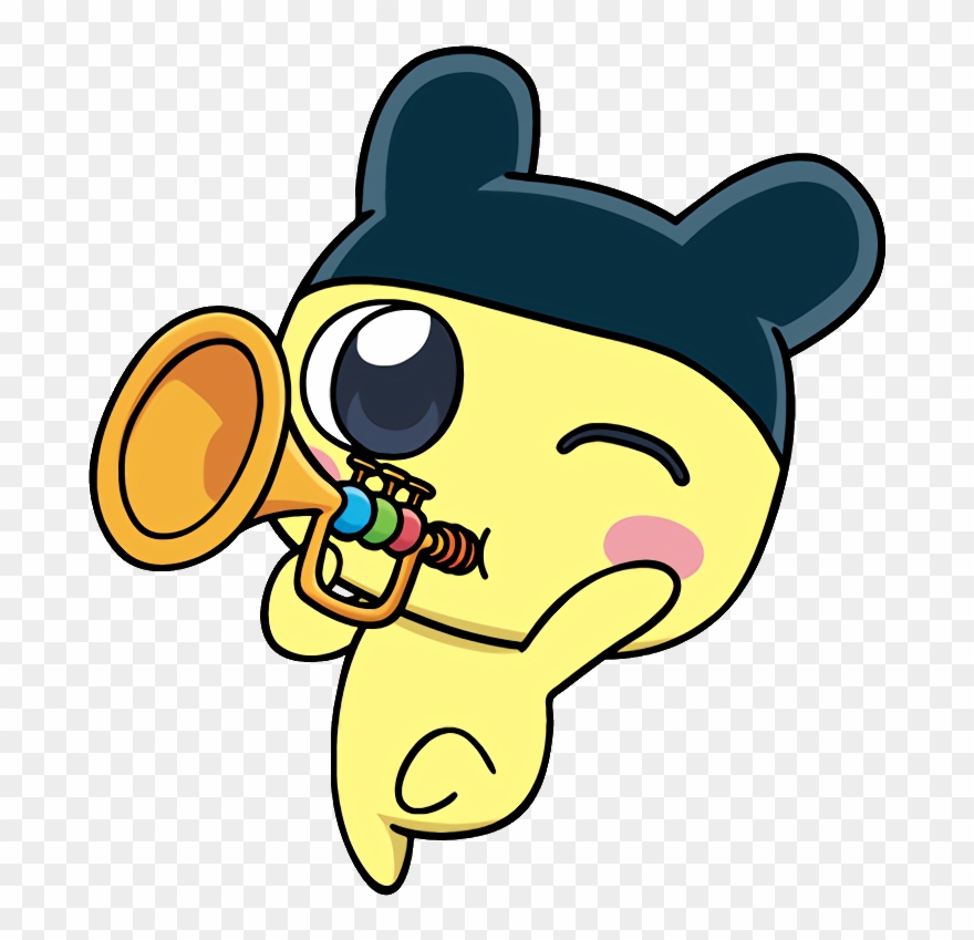 Trumpet - Tamagotchi Friends Mametchi Clipart