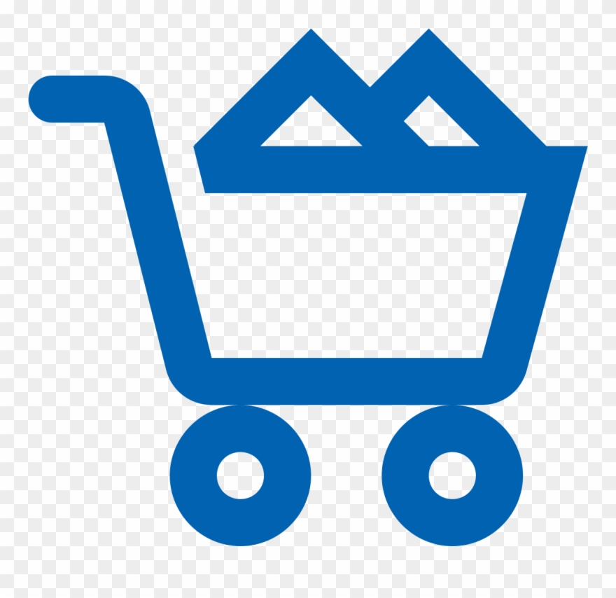 Shopping Cart Loaded Icon - Checkout Icon Clipart