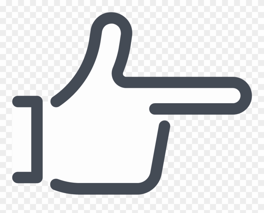 Hand Right Icon - H&o Clipart