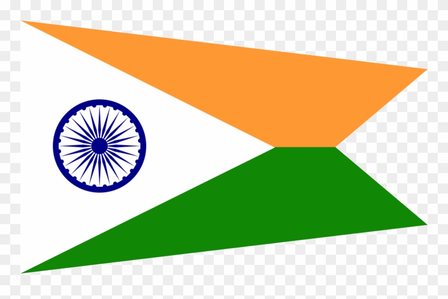 Ocindian Flag As A Swallowtail / Broad Pennant - Online Stores India 3ft X 5ft Printed Polyester Flag Clipart