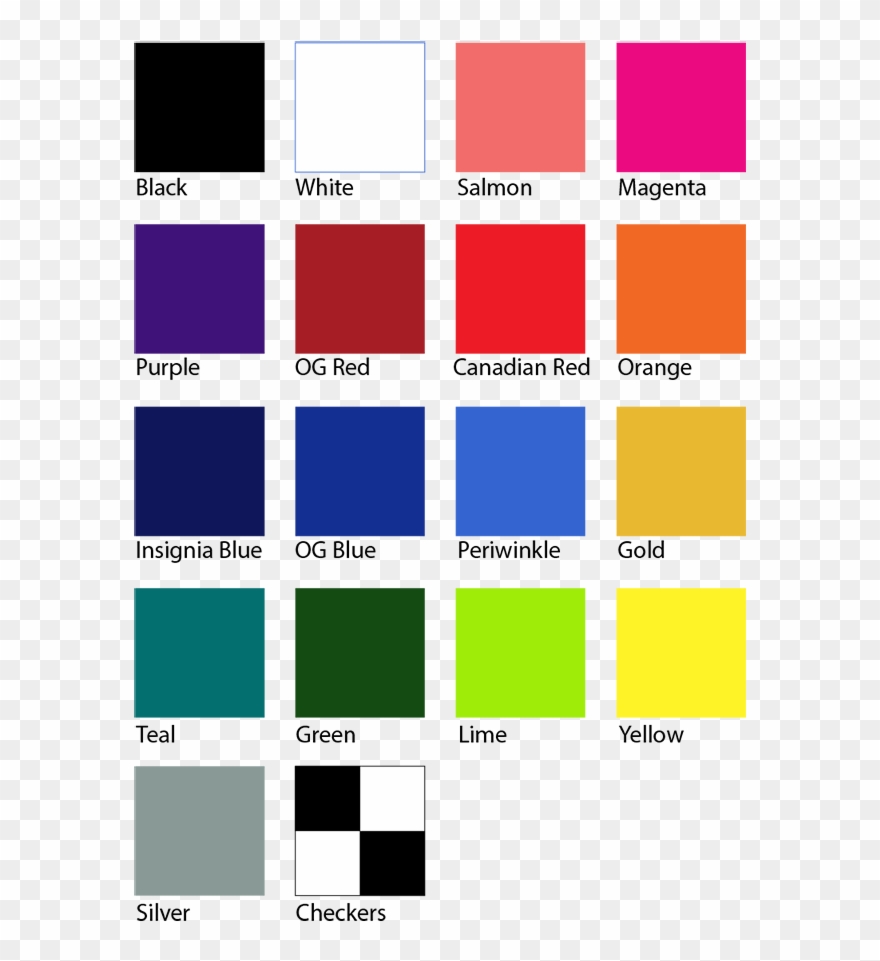 Color Charts - Färgkarta Ncs Clipart
