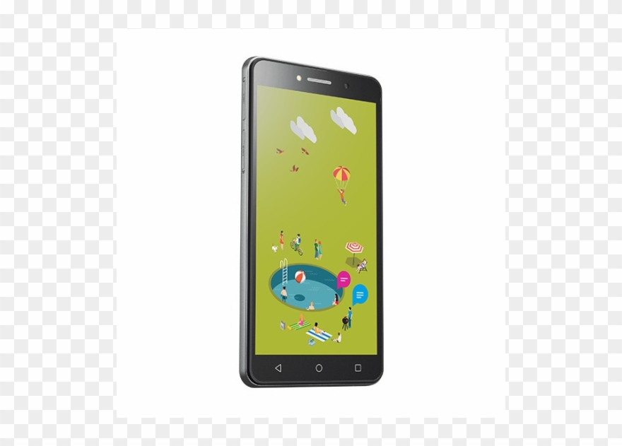 Free Mobile Phone Alcatel Pixi4 8050d Silver - Alcatel Pixi 4 Black 6 8gb 4g Unlocked & Sim Free Clipart
