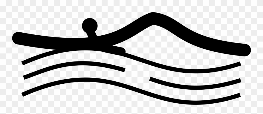 Open - Paralympic Pictogram Swimming Clipart