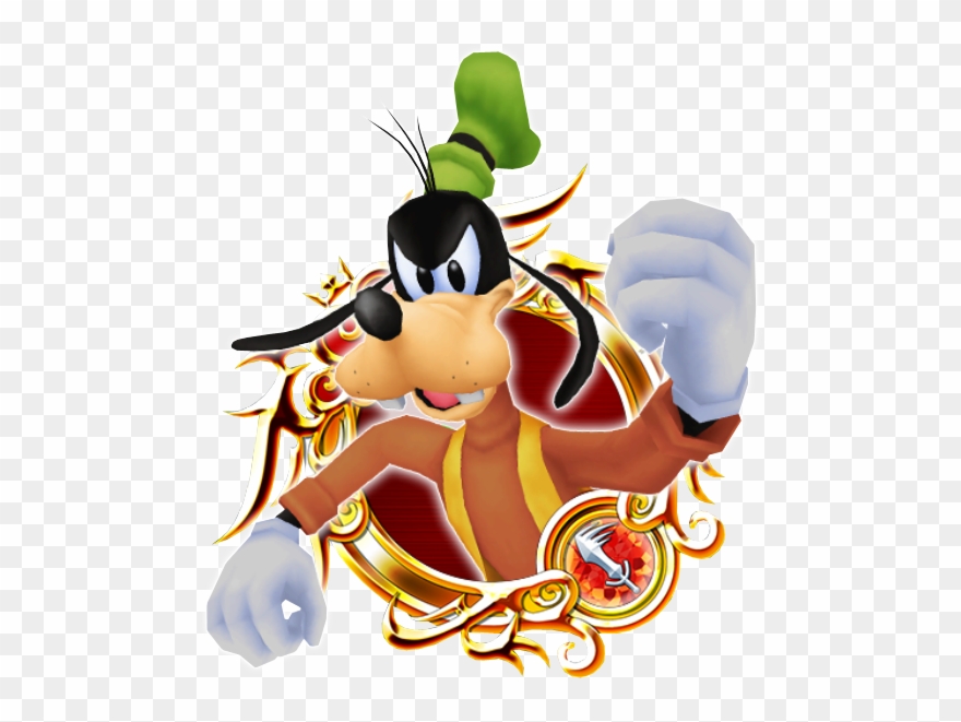 Kingdom Hearts Unchained X Goofy Medals Clipart