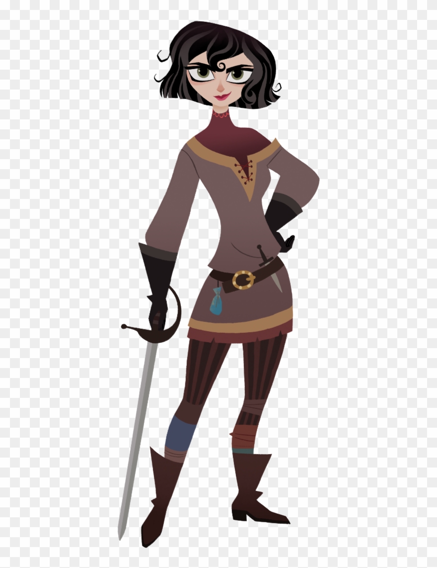 Cassandra - Tangled The Series Cassandra Clipart