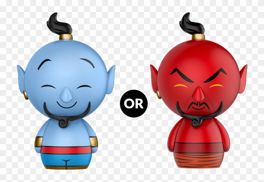 Funko Dorbz Aladdin - Funko Aladdin Genie Dorbz Vinyl Figure Chase Variant Clipart