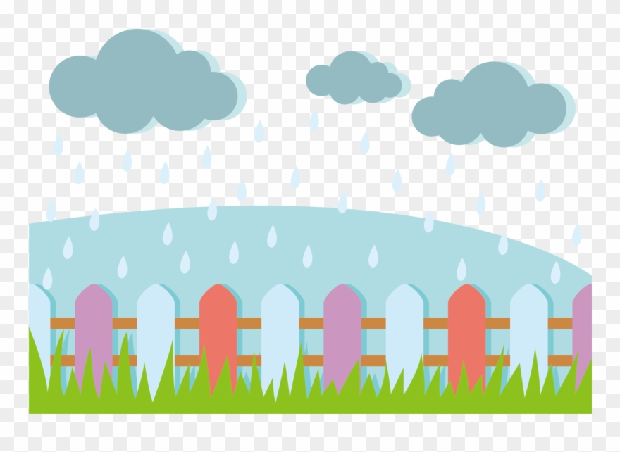 Farmland Vector Clip Art Png Stock - Rain Vector Png Transparent Png