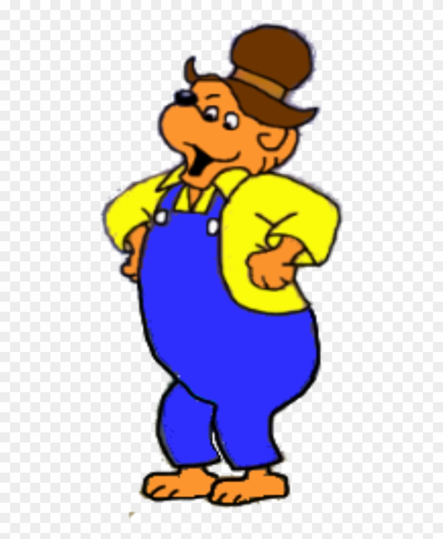 Berenstain Bears Clipart At Getdrawings - Cartoon Pictures Of Papa Bear - Png Download