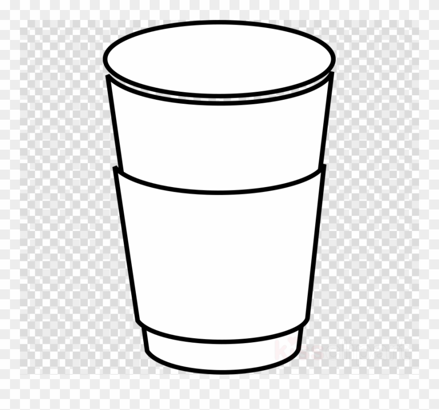 Coffee Cup Template Clipart Coffee Cup Latte - Mortal Kombat Jason - Png Download