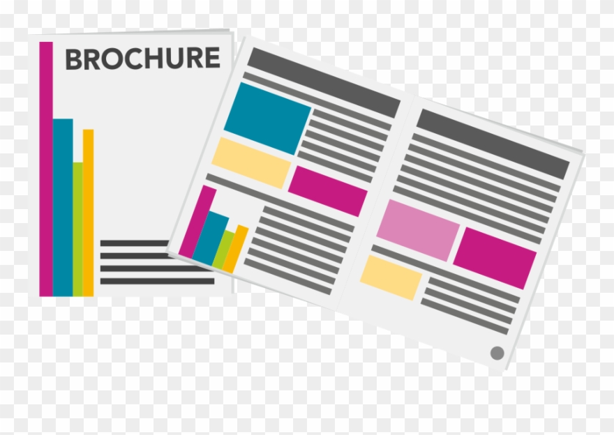 Brochure, Creative, Design, Illustrator Icon - Brochure Png Clipart