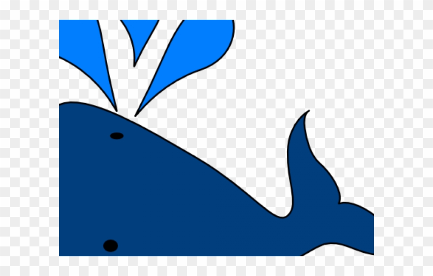 Blue Whale Clipart Animated - Blue Whale Clip Art - Png Download