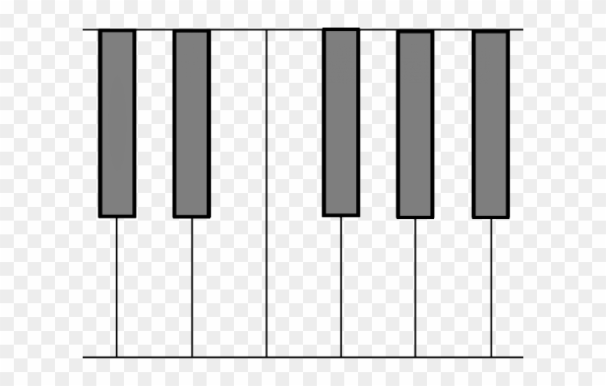 Keyboard Clipart Printable - Musical Keyboard - Png Download