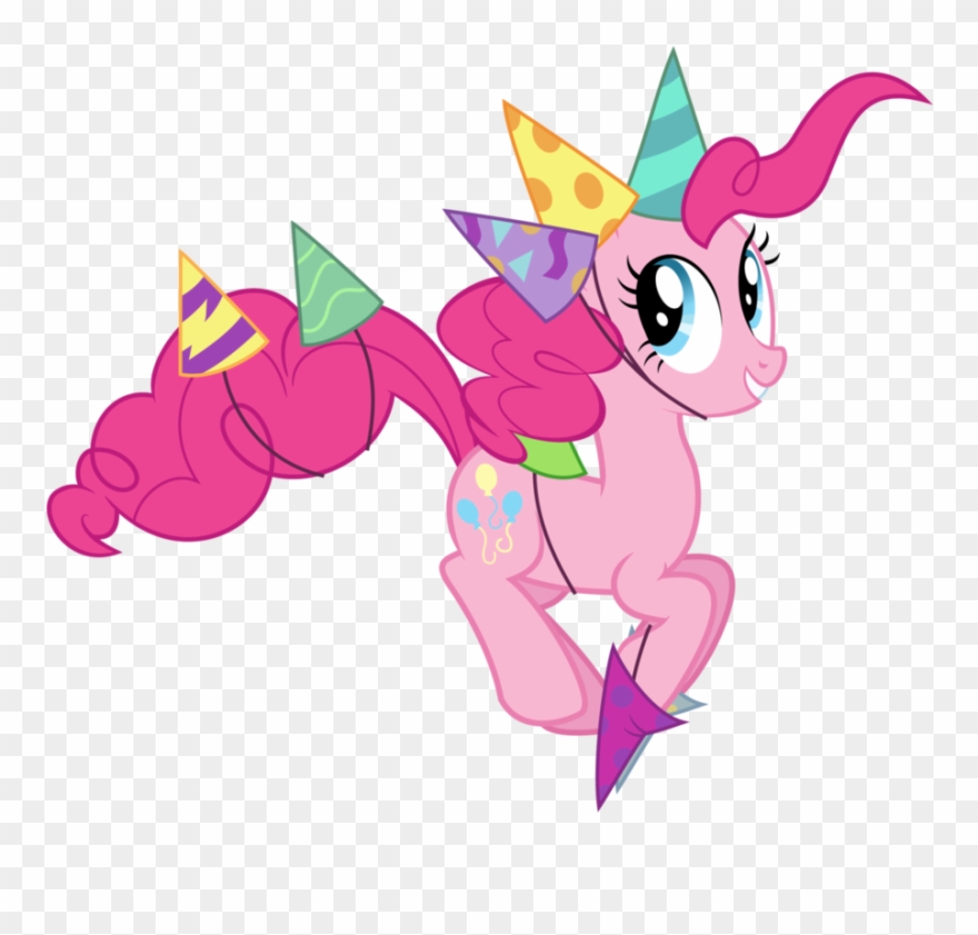 Clashwolf3, Castle Sweet Castle, Hat, Party Hat, Pinkie - Party Pinkie Pie Png Clipart