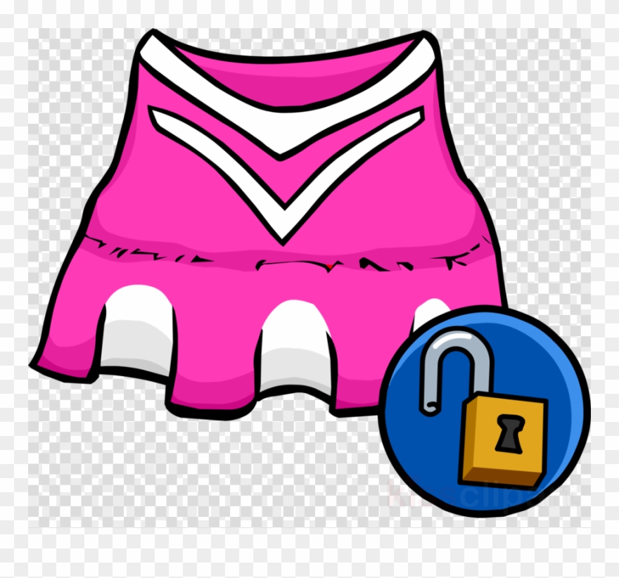 Club Penguin Cheerleader Clipart Club Penguin Cheerleading - Cheerleading Outfit Clip Art - Png Download