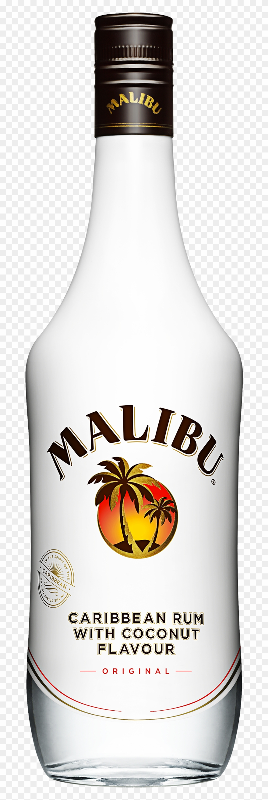 Malibu Rum Original With Coconut Clipart