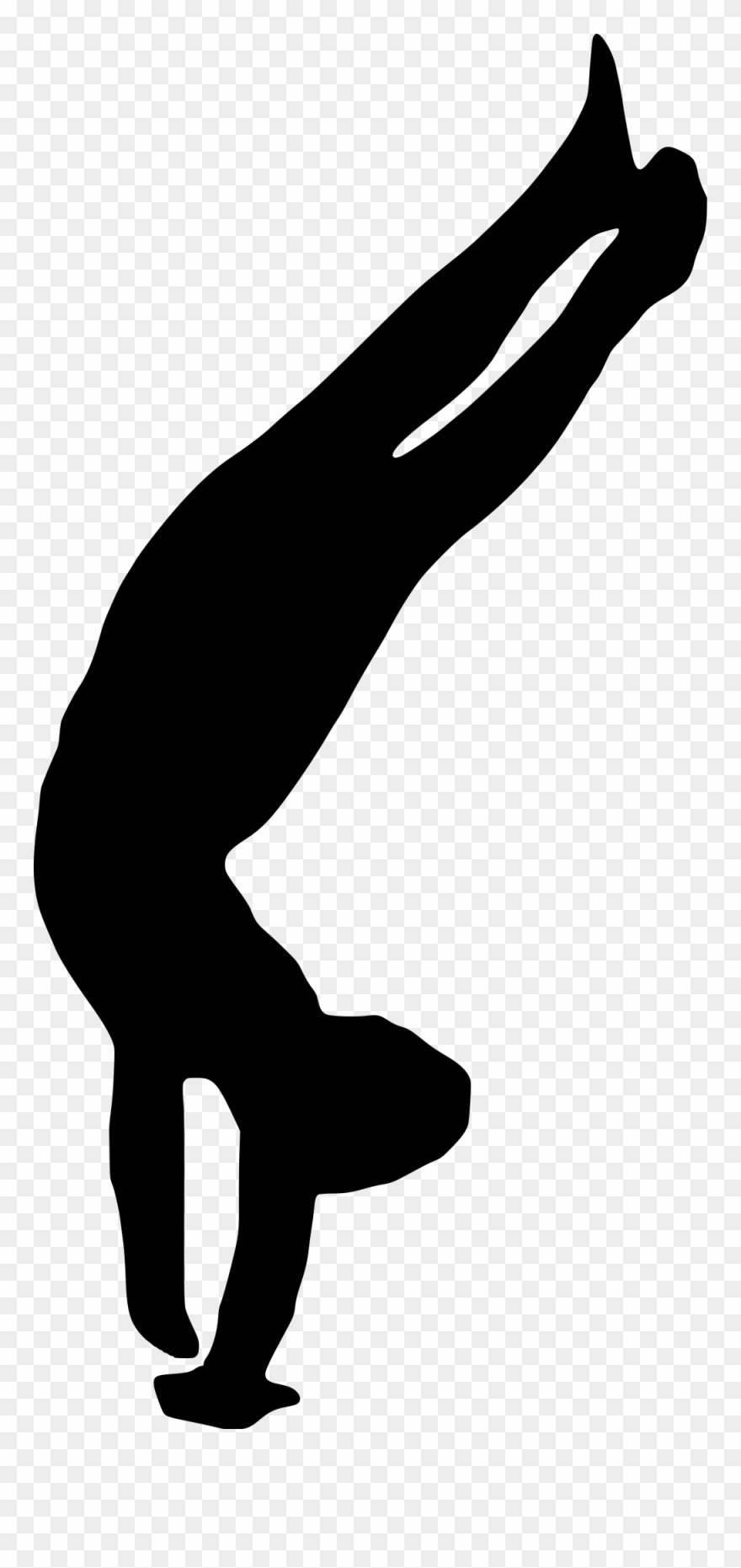 Open - Gymnastics Clipart
