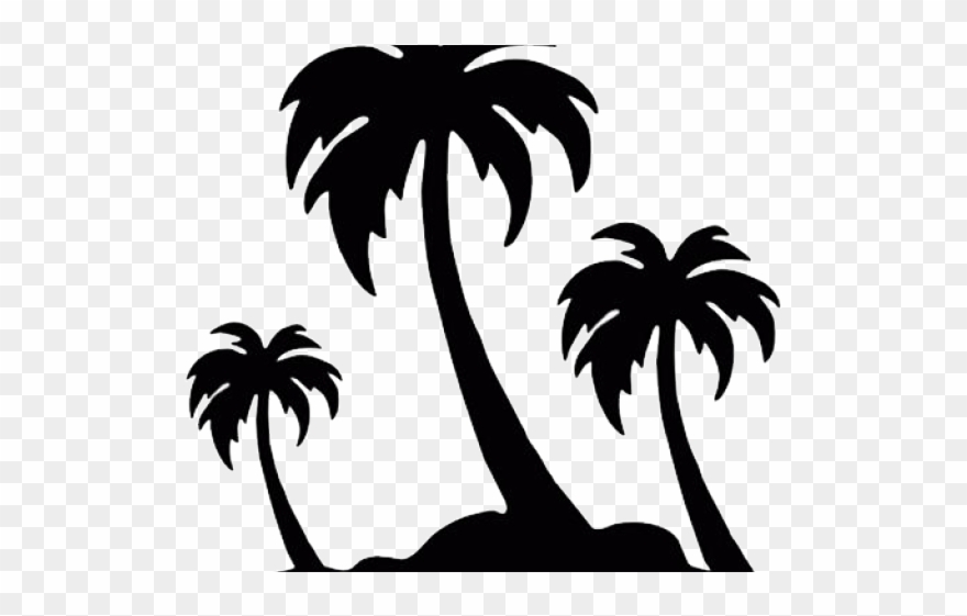 Palm Tree Clipart Bunch - Lambda Theta Alpha Palma - Png Download