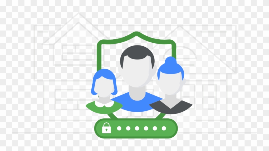 Protecting Your Family Clipart